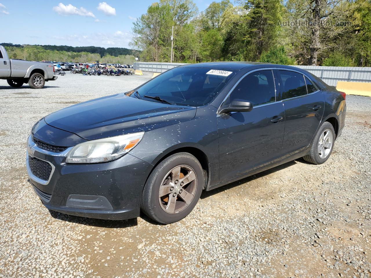 2015 Chevrolet Malibu Ls Charcoal vin: 1G11A5SL2FF249209