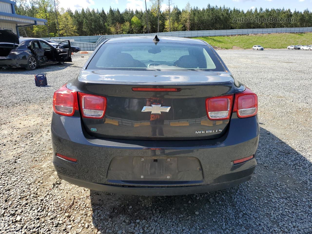 2015 Chevrolet Malibu Ls Charcoal vin: 1G11A5SL2FF249209