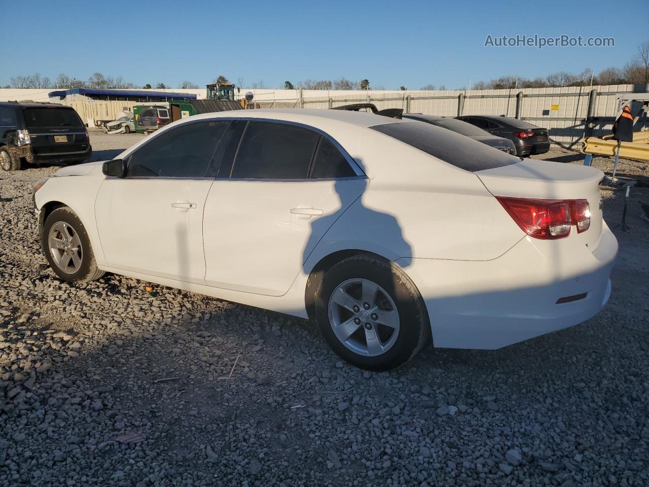 2015 Chevrolet Malibu Ls White vin: 1G11A5SL3FF248585