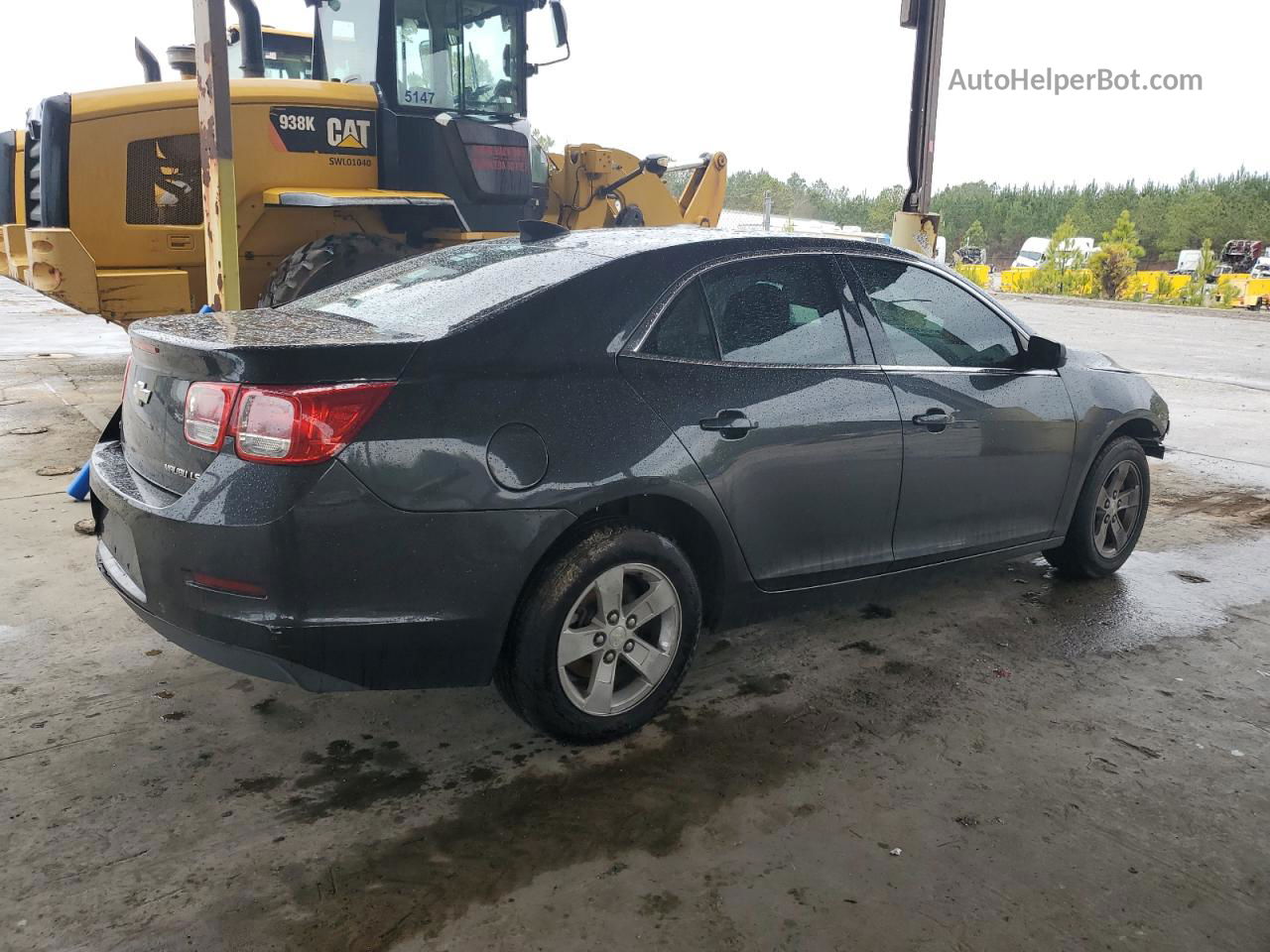 2015 Chevrolet Malibu Ls Black vin: 1G11A5SL4FF170222