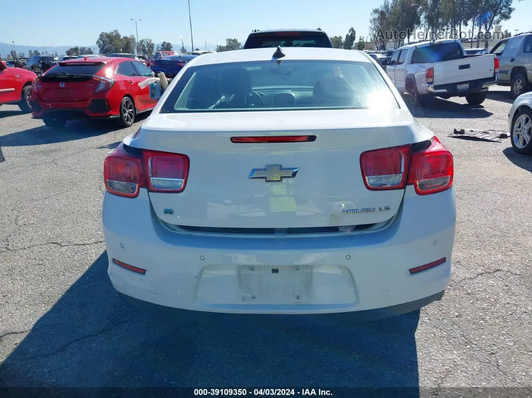 2015 Chevrolet Malibu 1fl White vin: 1G11A5SL4FF293454