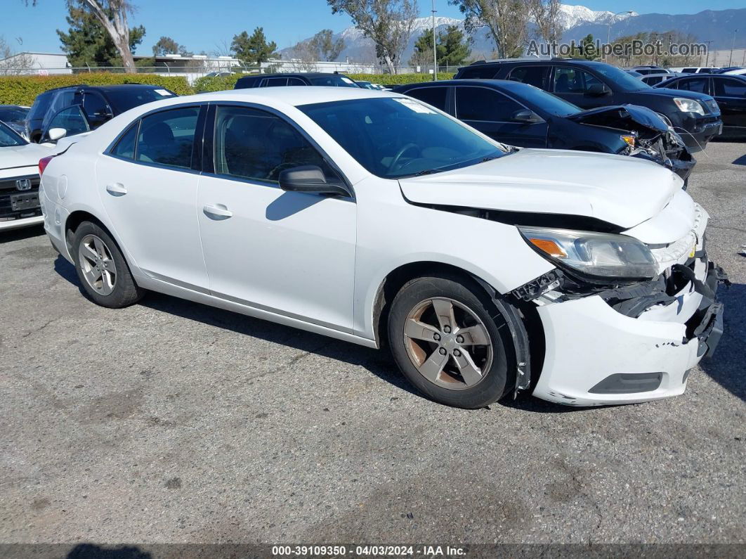 2015 Chevrolet Malibu 1fl White vin: 1G11A5SL4FF293454