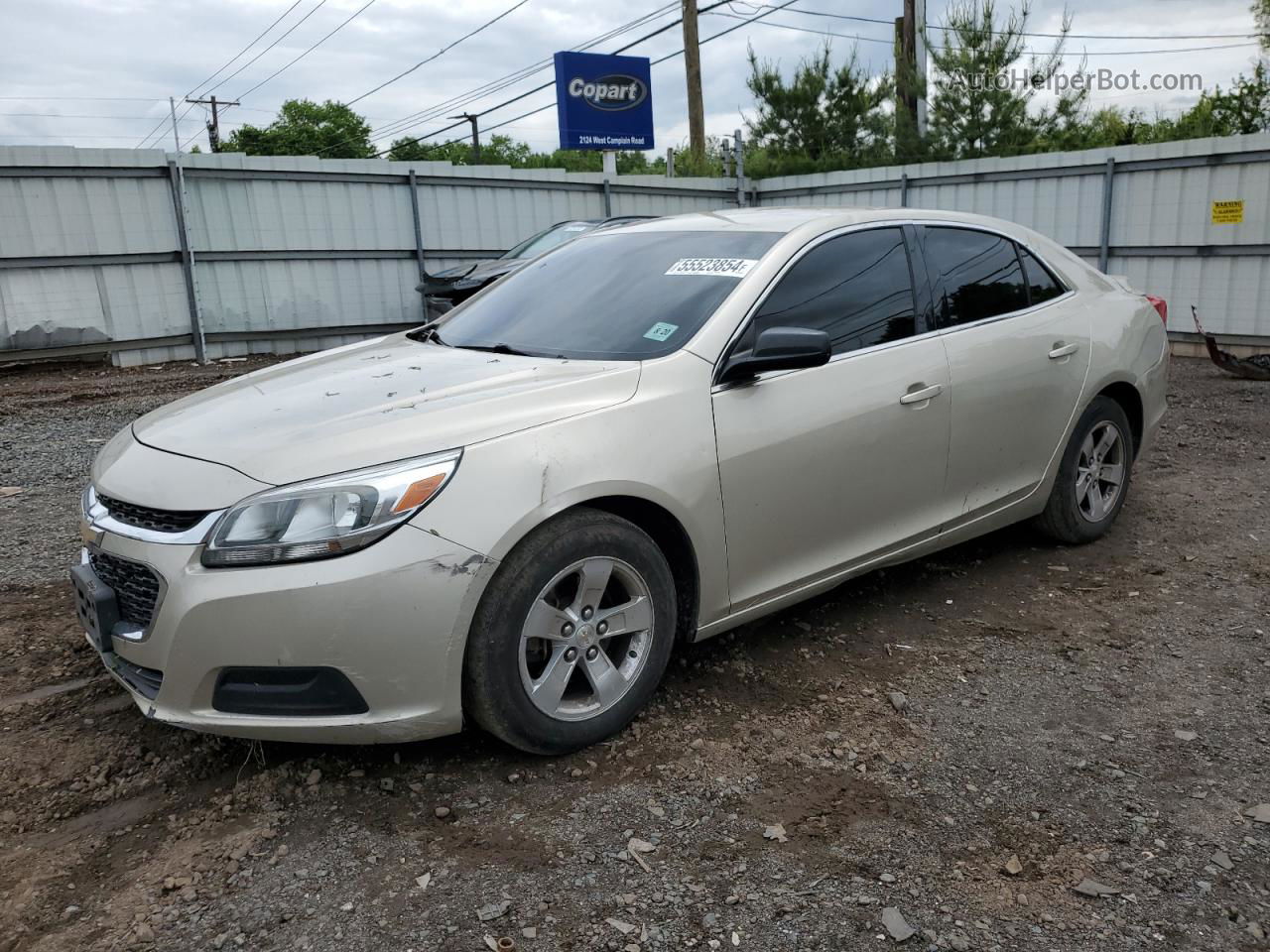 2015 Chevrolet Malibu Ls Beige vin: 1G11A5SL5FF251620