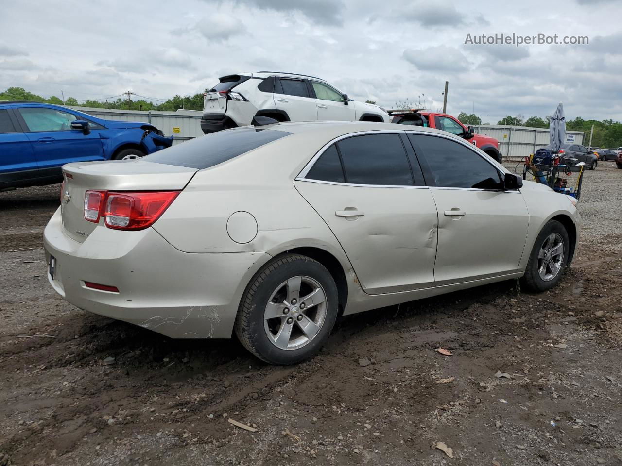 2015 Chevrolet Malibu Ls Beige vin: 1G11A5SL5FF251620