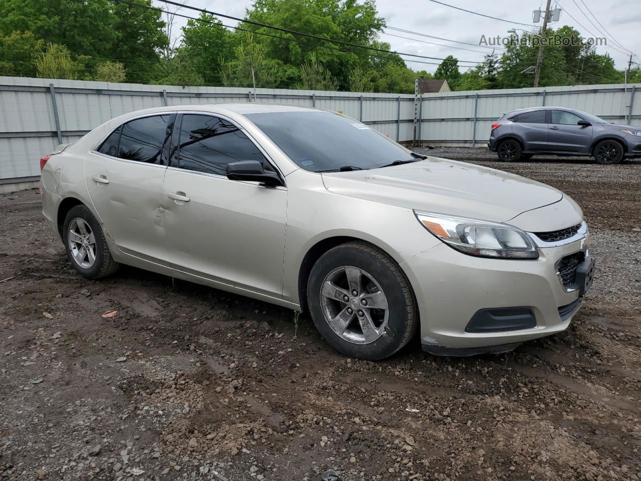 2015 Chevrolet Malibu Ls Beige vin: 1G11A5SL5FF251620