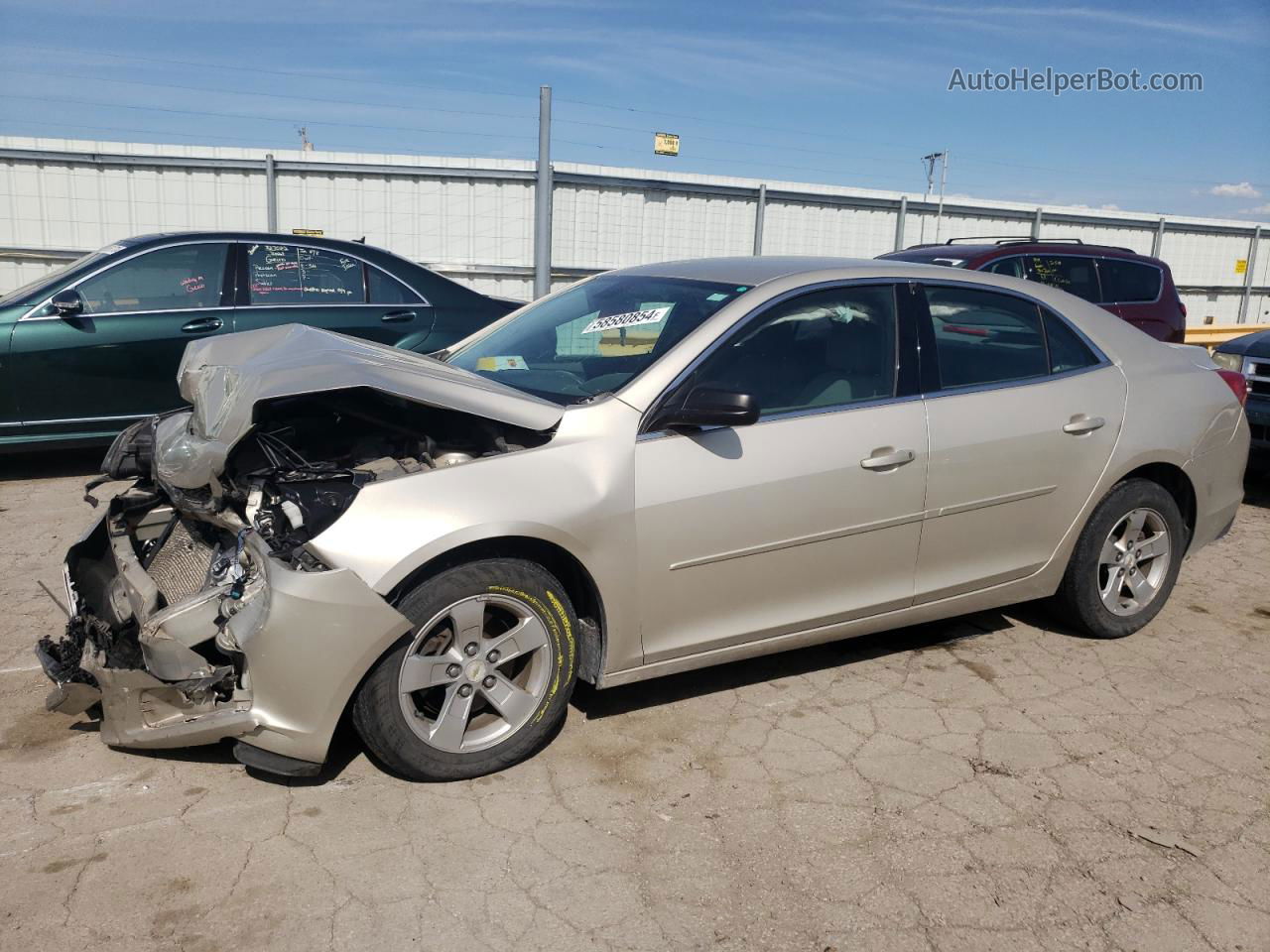 2015 Chevrolet Malibu Ls Tan vin: 1G11A5SL5FF292278