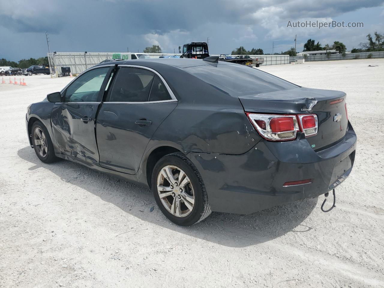 2015 Chevrolet Malibu Ls Charcoal vin: 1G11A5SL7FF168044