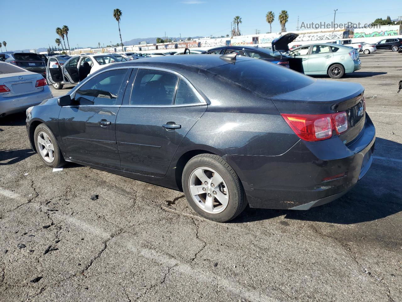 2015 Chevrolet Malibu Ls Gray vin: 1G11A5SL7FF264627