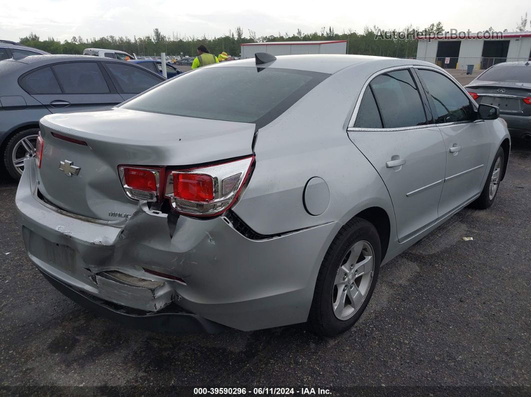 2015 Chevrolet Malibu 1fl Silver vin: 1G11A5SL8FF260392