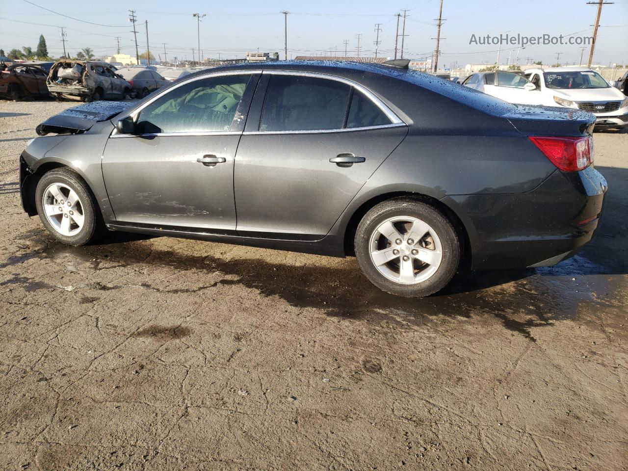 2015 Chevrolet Malibu Ls Серый vin: 1G11A5SL8FF301698