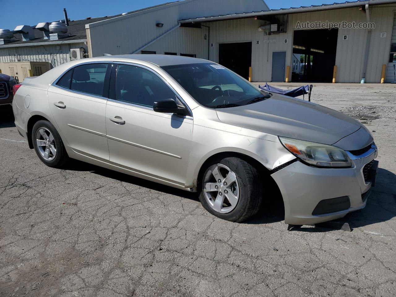 2015 Chevrolet Malibu Ls Beige vin: 1G11B5SL0FF106188