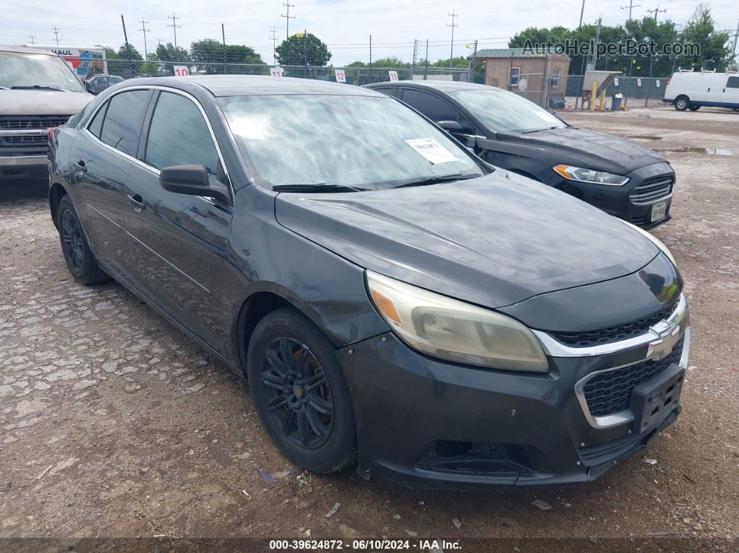 2015 Chevrolet Malibu Ls Gray vin: 1G11B5SL0FF109351