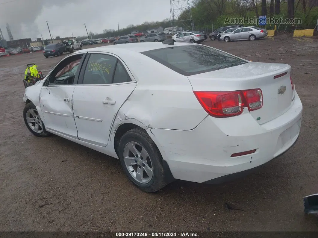 2015 Chevrolet Malibu Ls White vin: 1G11B5SL0FF236472