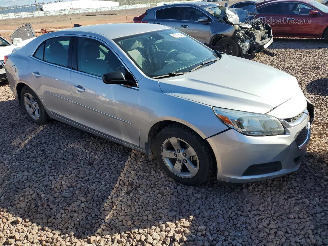 2015 Chevrolet Malibu Ls Silver vin: 1G11B5SL0FF249853