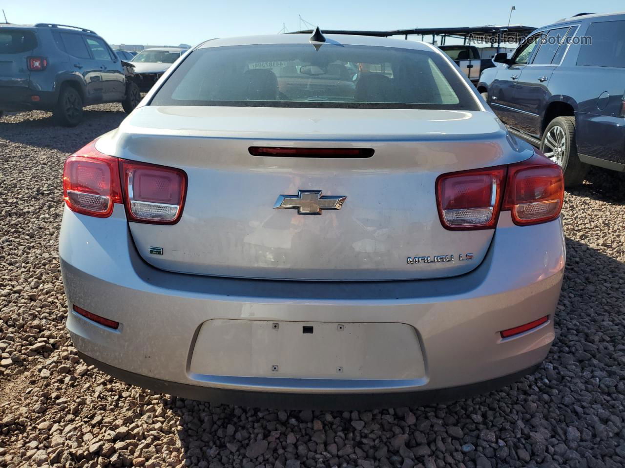 2015 Chevrolet Malibu Ls Silver vin: 1G11B5SL0FF249853