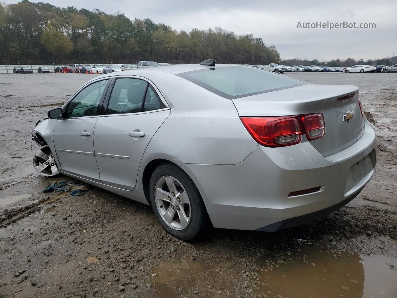 2015 Chevrolet Malibu Ls Silver vin: 1G11B5SL0FU151837