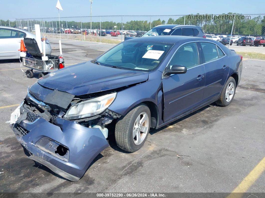 2015 Chevrolet Malibu Ls Синий vin: 1G11B5SL1FF122612