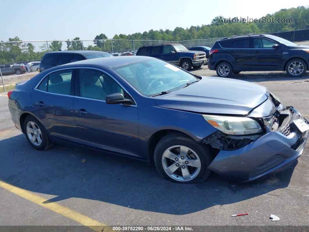 2015 Chevrolet Malibu Ls Синий vin: 1G11B5SL1FF122612