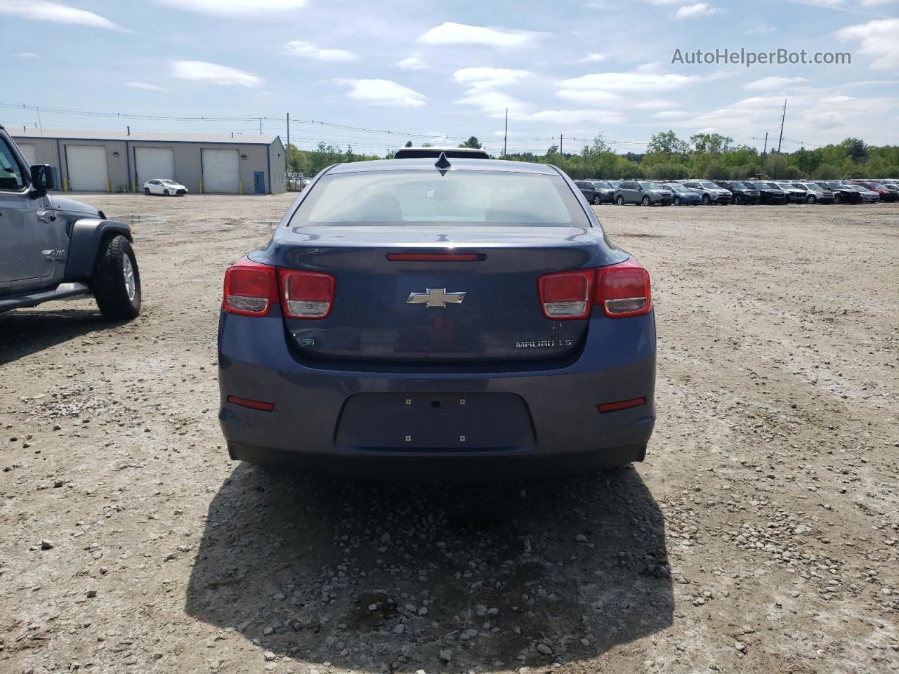 2015 Chevrolet Malibu Ls Синий vin: 1G11B5SL1FF217011