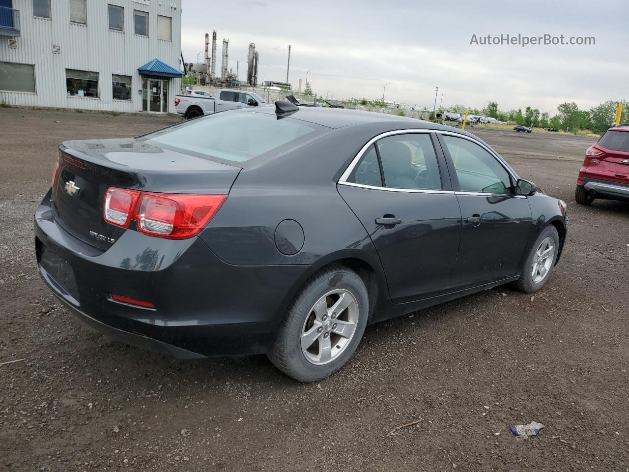 2015 Chevrolet Malibu Ls Charcoal vin: 1G11B5SL1FF324737