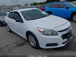 2015 Chevrolet Malibu Ls White vin: 1G11B5SL3FF207905