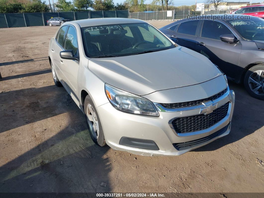 2015 Chevrolet Malibu Ls Серебряный vin: 1G11B5SL3FF227748