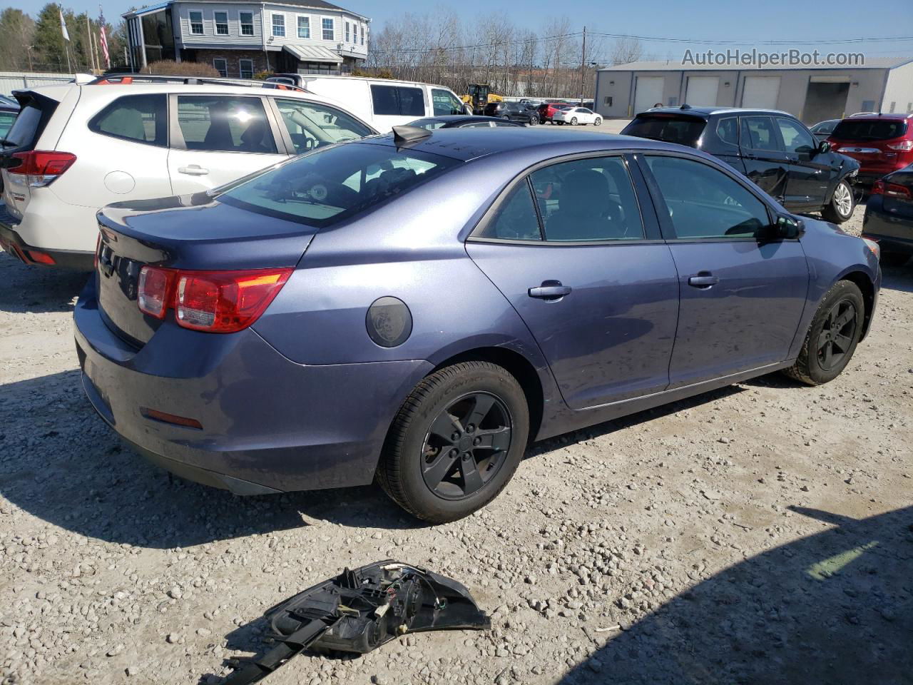 2015 Chevrolet Malibu Ls Синий vin: 1G11B5SL3FF241715