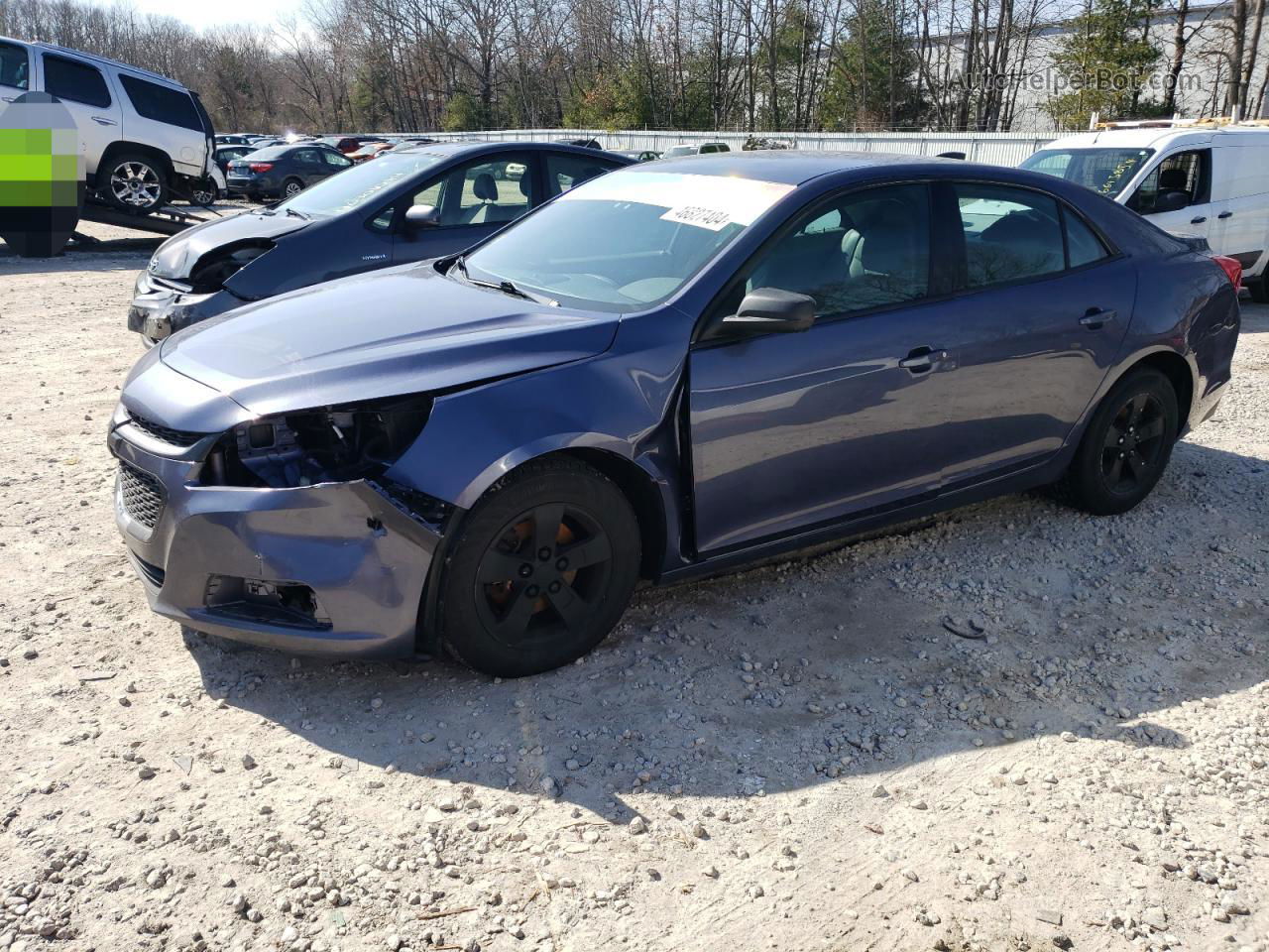 2015 Chevrolet Malibu Ls Blue vin: 1G11B5SL3FF241715