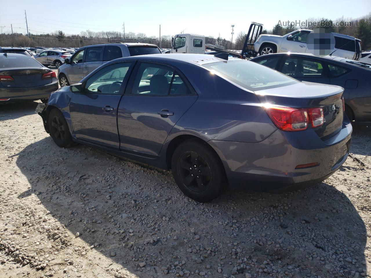 2015 Chevrolet Malibu Ls Blue vin: 1G11B5SL3FF241715