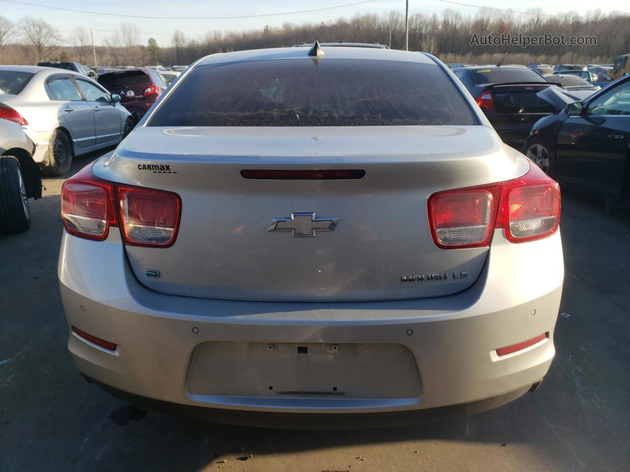 2015 Chevrolet Malibu Ls Серебряный vin: 1G11B5SL5FF189911