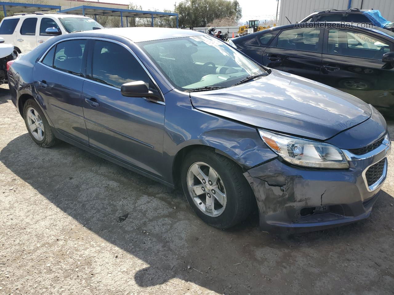 2015 Chevrolet Malibu Ls Blue vin: 1G11B5SL5FF191657