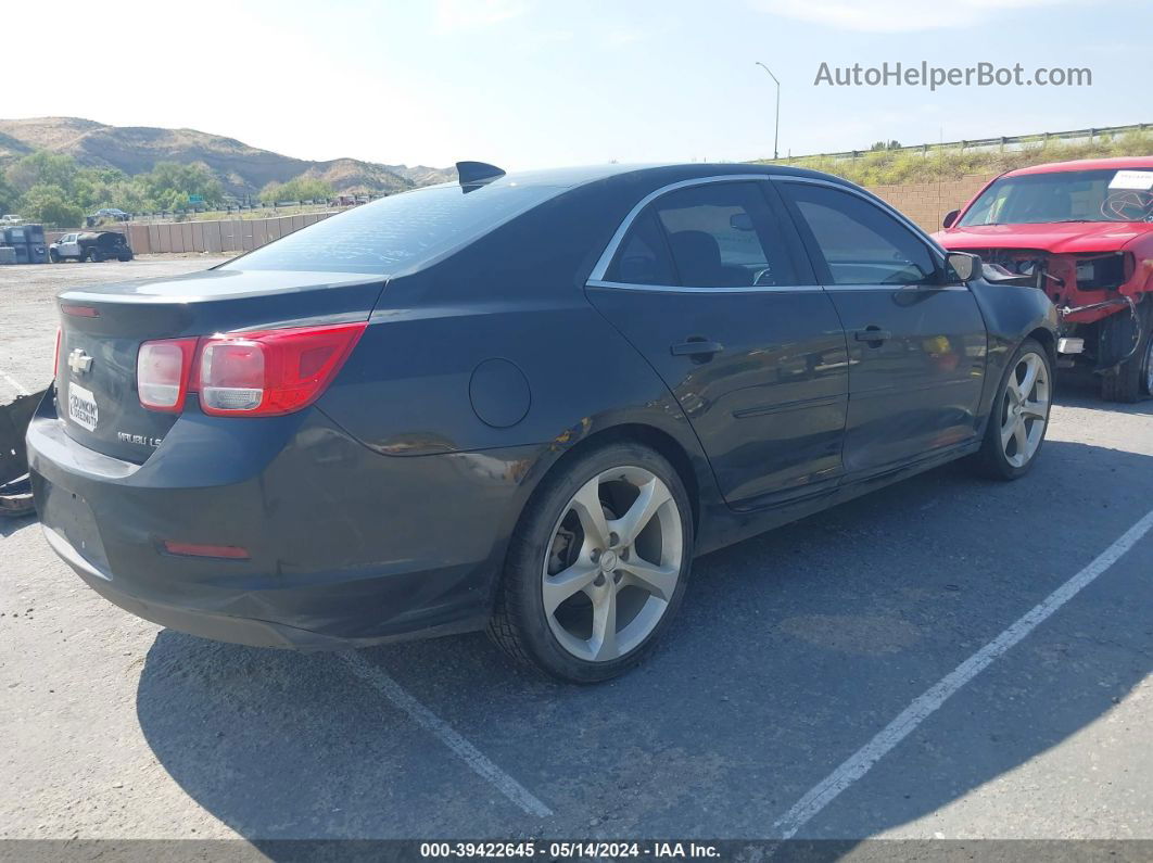 2015 Chevrolet Malibu Ls Black vin: 1G11B5SL5FF205816