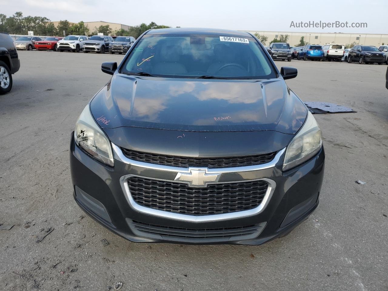 2015 Chevrolet Malibu Ls Серый vin: 1G11B5SL5FF343811