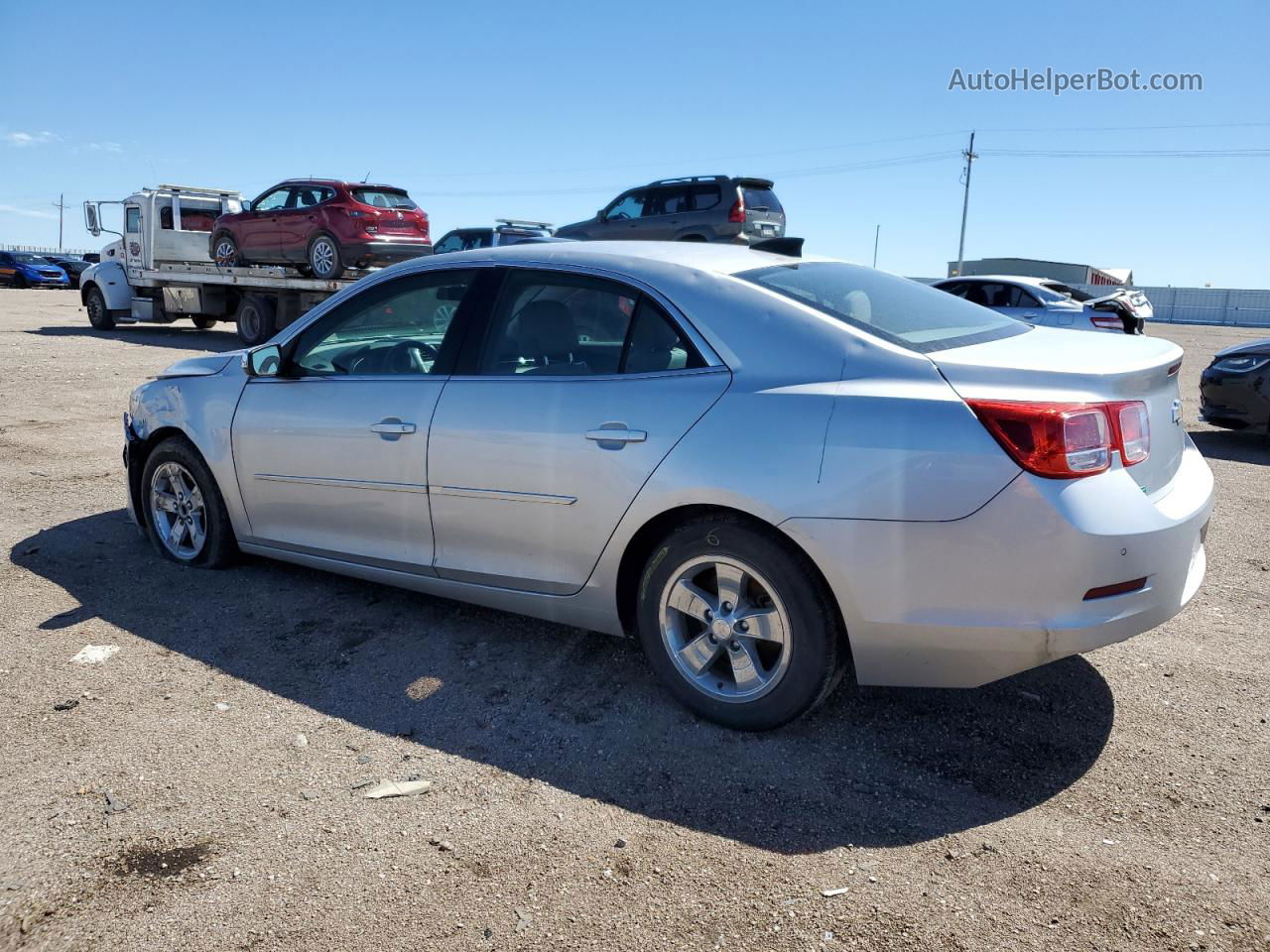 2015 Chevrolet Malibu Ls Gray vin: 1G11B5SL5FF346580