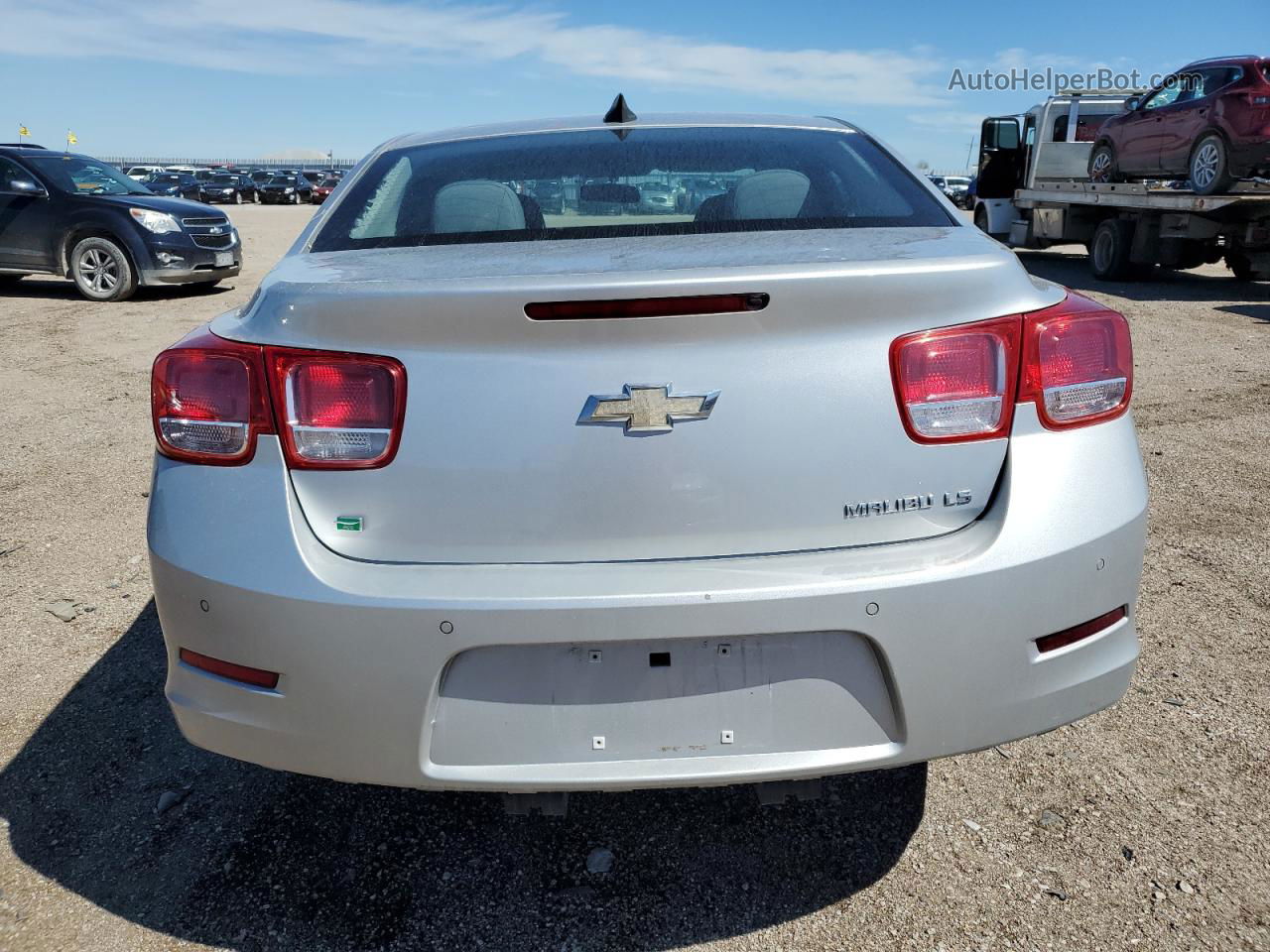 2015 Chevrolet Malibu Ls Gray vin: 1G11B5SL5FF346580