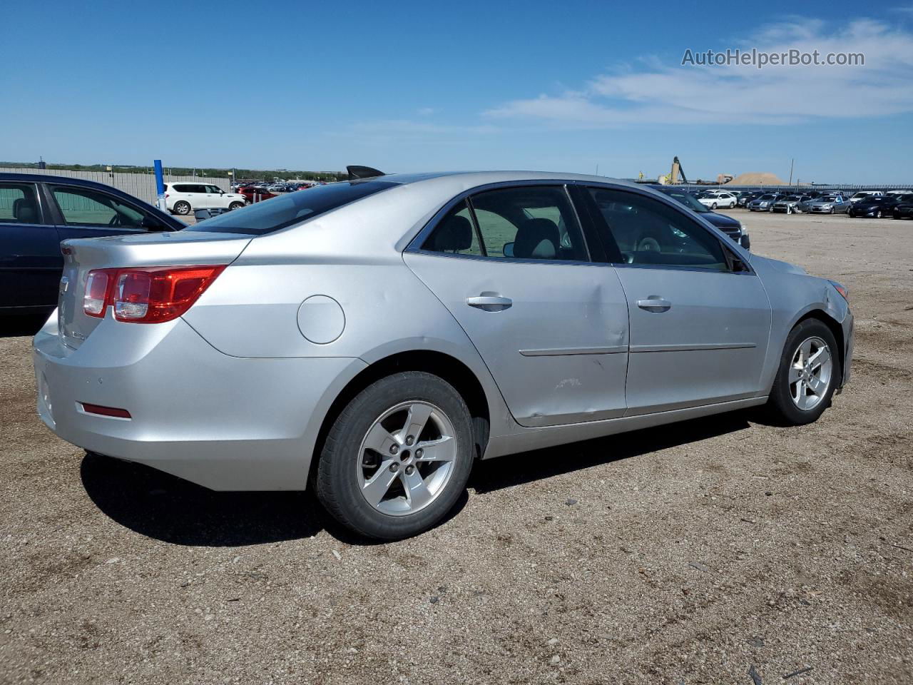 2015 Chevrolet Malibu Ls Gray vin: 1G11B5SL5FF346580