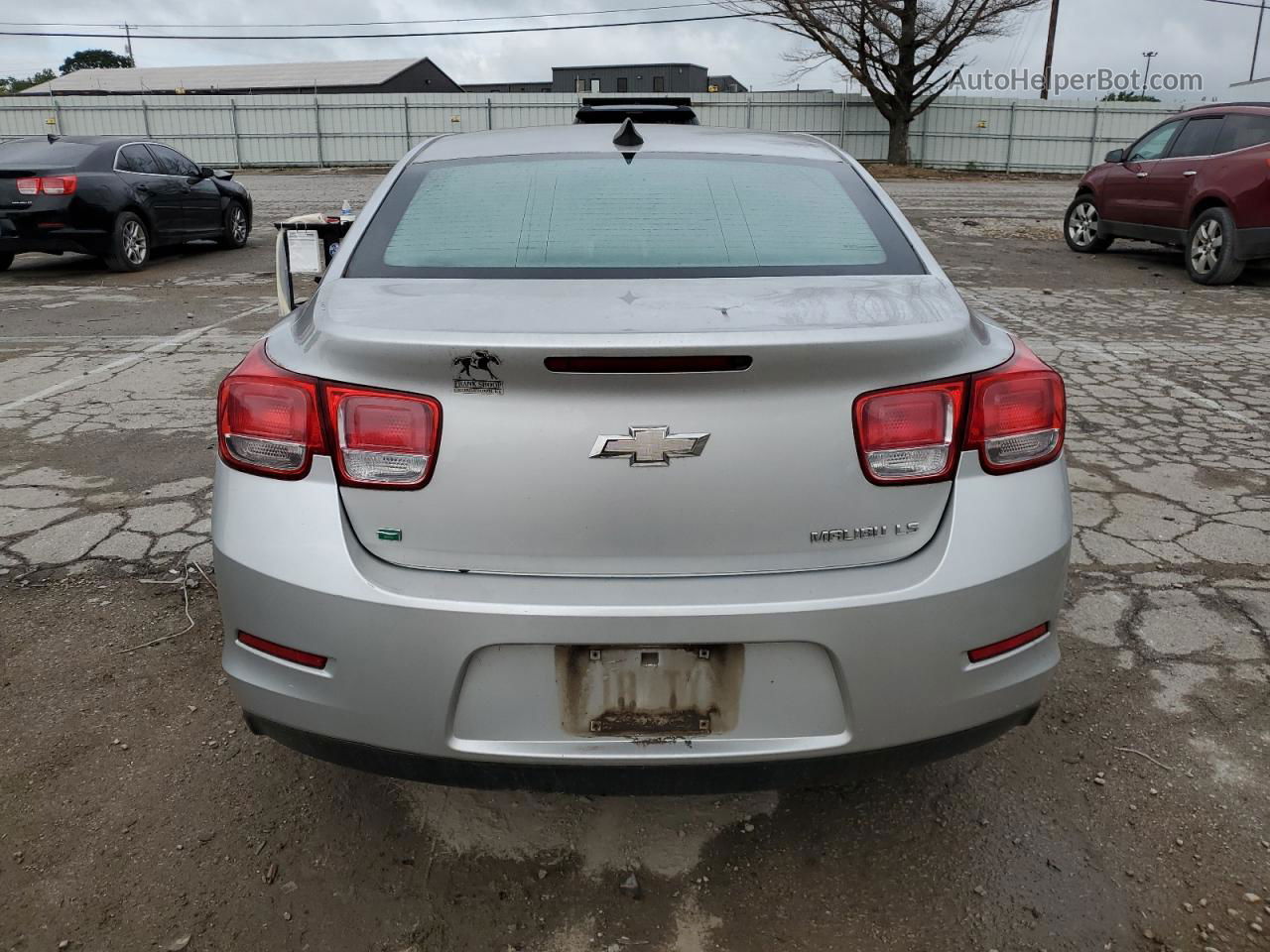 2015 Chevrolet Malibu Ls Silver vin: 1G11B5SL6FF235181