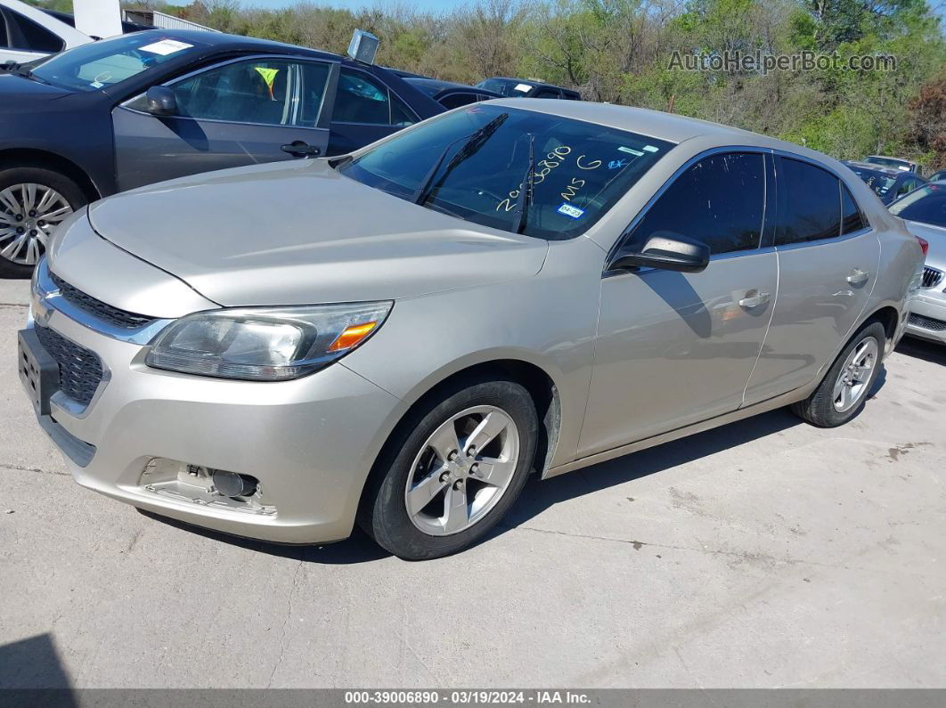 2015 Chevrolet Malibu Ls Gold vin: 1G11B5SL6FF272859