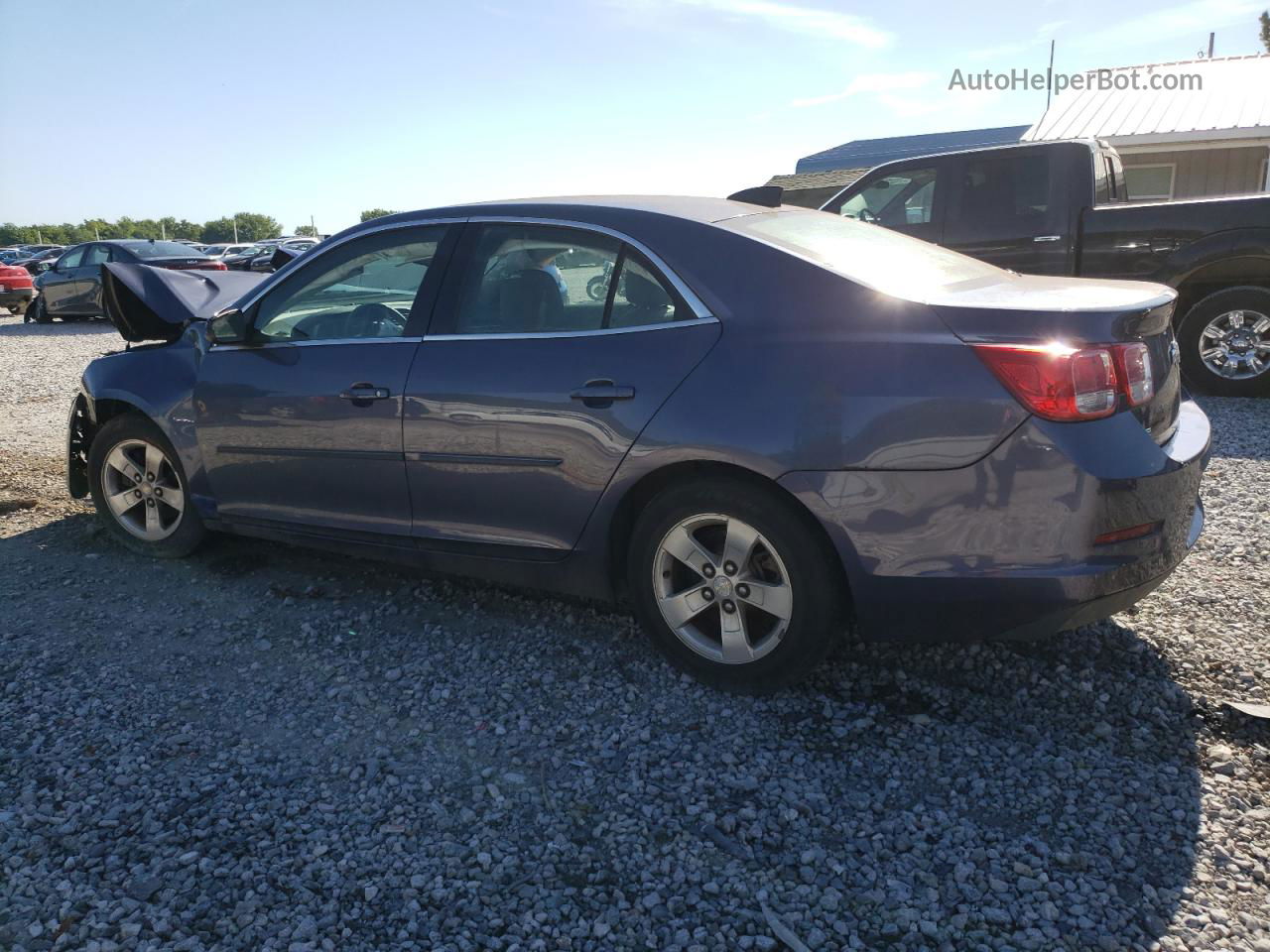 2015 Chevrolet Malibu Ls Blue vin: 1G11B5SL7FF143335