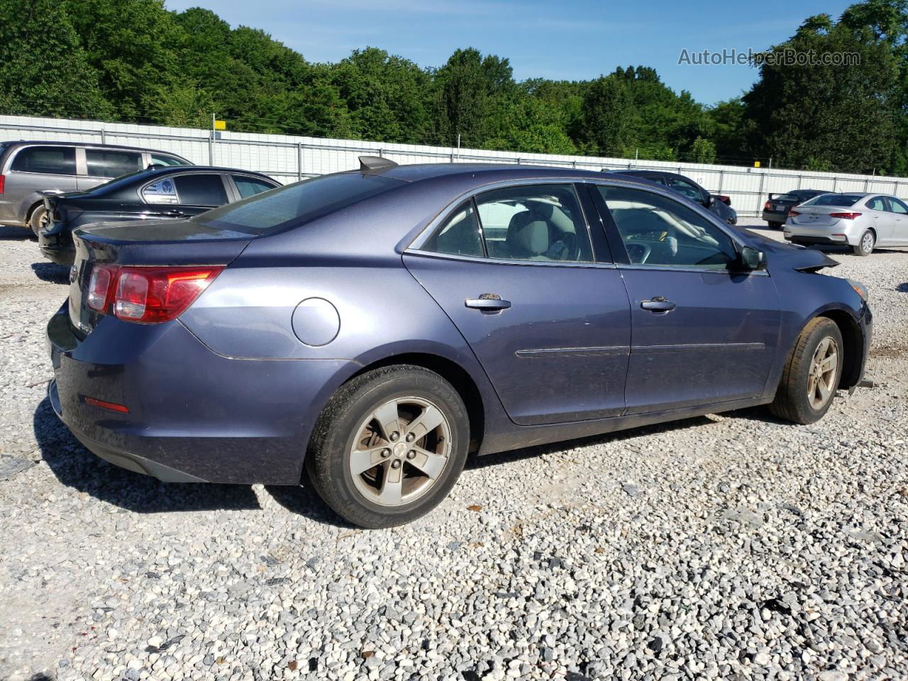 2015 Chevrolet Malibu Ls Blue vin: 1G11B5SL7FF143335