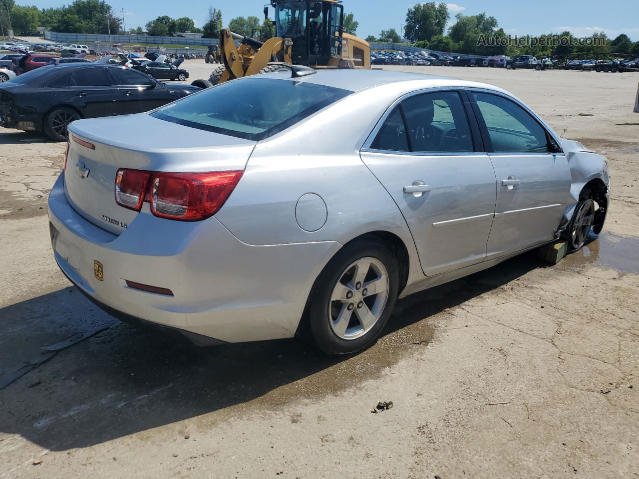 2015 Chevrolet Malibu Ls Серебряный vin: 1G11B5SL7FF171961