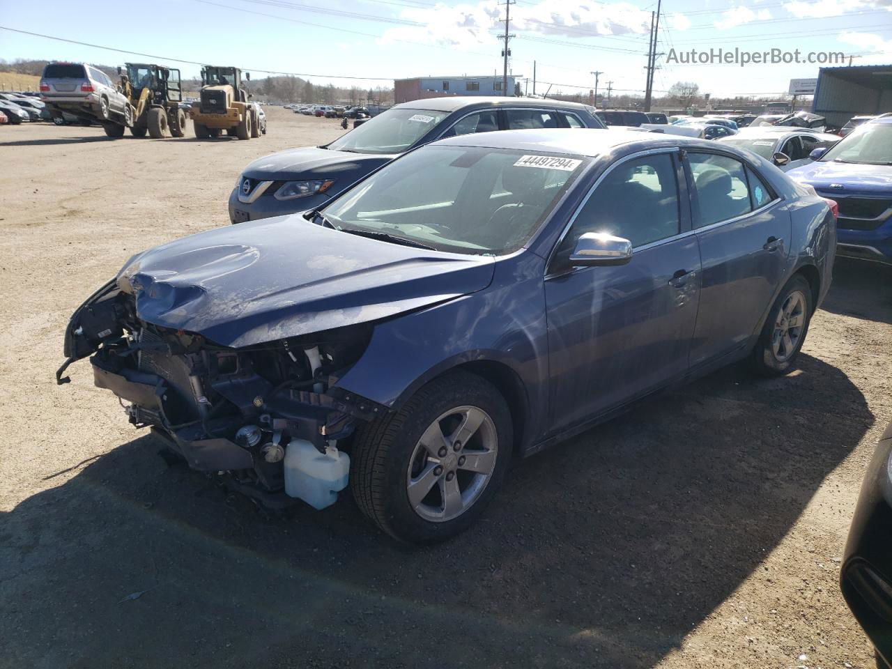 2015 Chevrolet Malibu Ls Blue vin: 1G11B5SL7FF192728