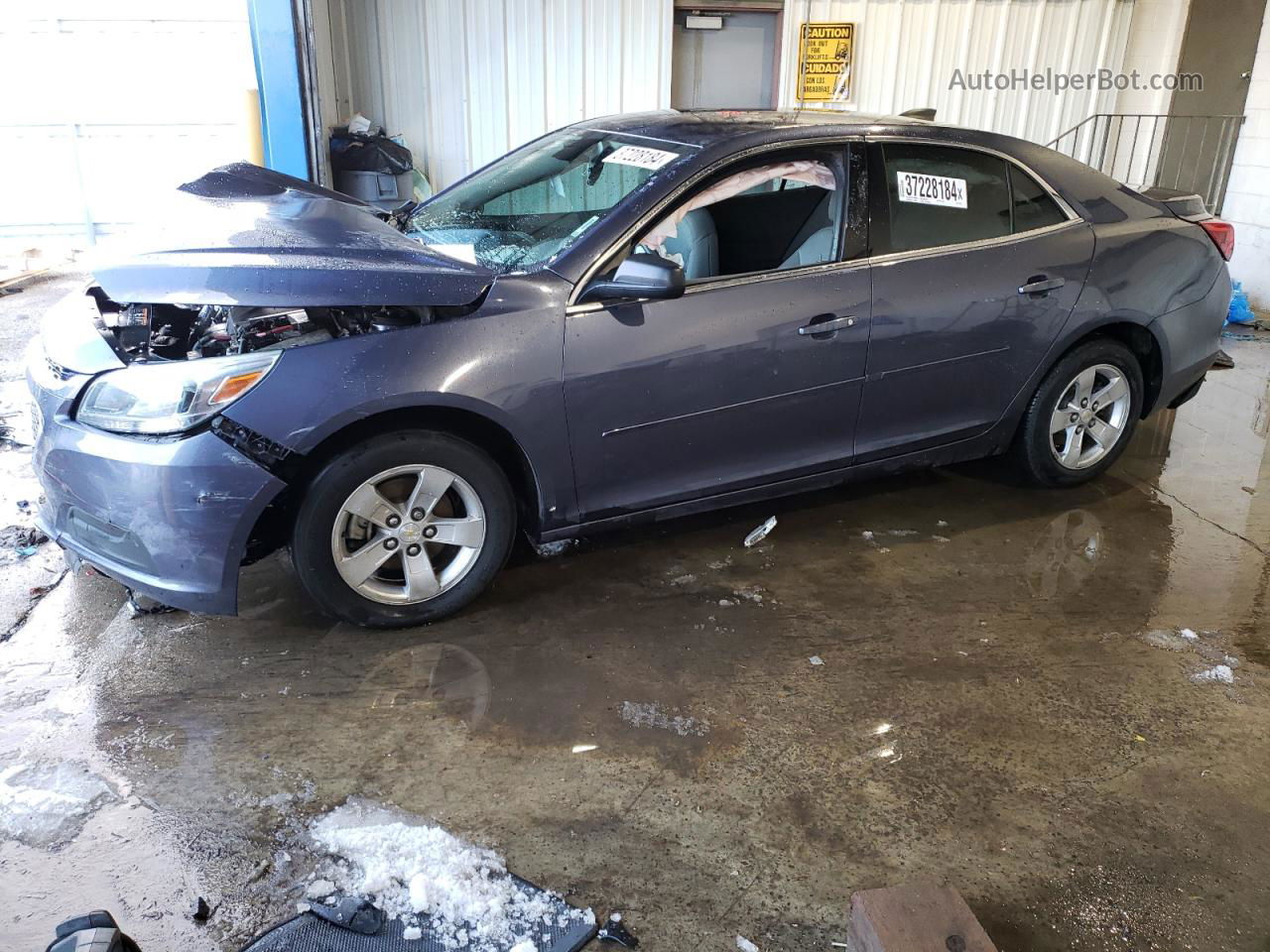 2015 Chevrolet Malibu Ls Blue vin: 1G11B5SL7FF229518