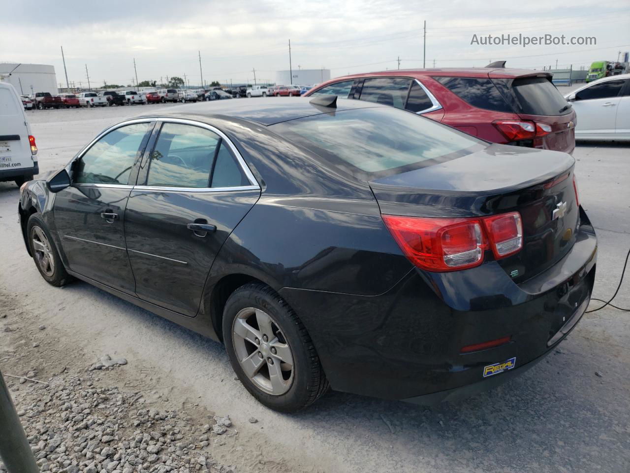 2015 Chevrolet Malibu Ls Black vin: 1G11B5SL8FF168728