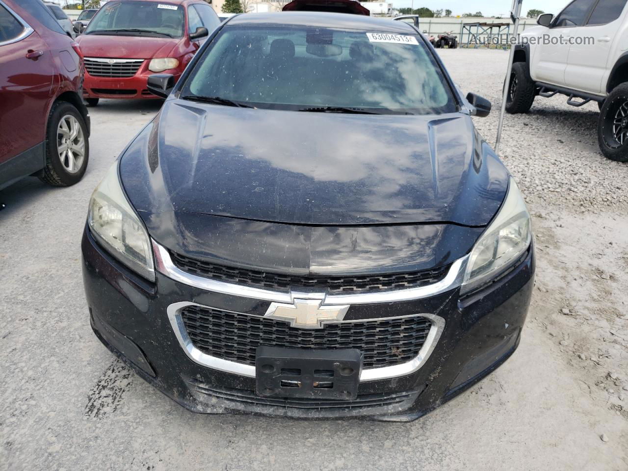 2015 Chevrolet Malibu Ls Black vin: 1G11B5SL8FF168728