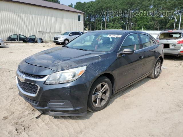 2015 Chevrolet Malibu Ls Black vin: 1G11B5SL8FF238468