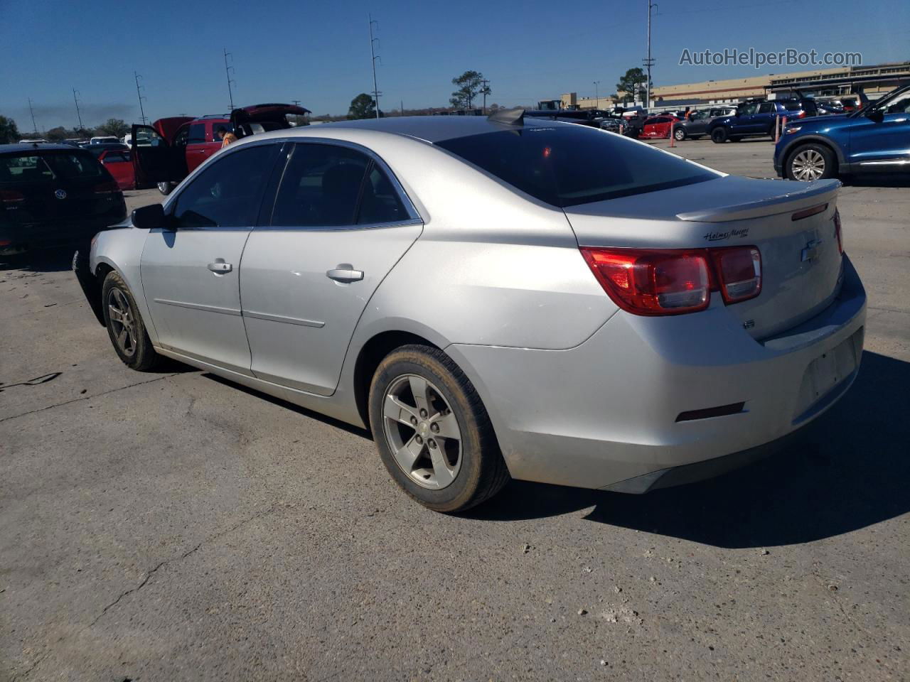 2015 Chevrolet Malibu Ls Silver vin: 1G11B5SL8FF306509