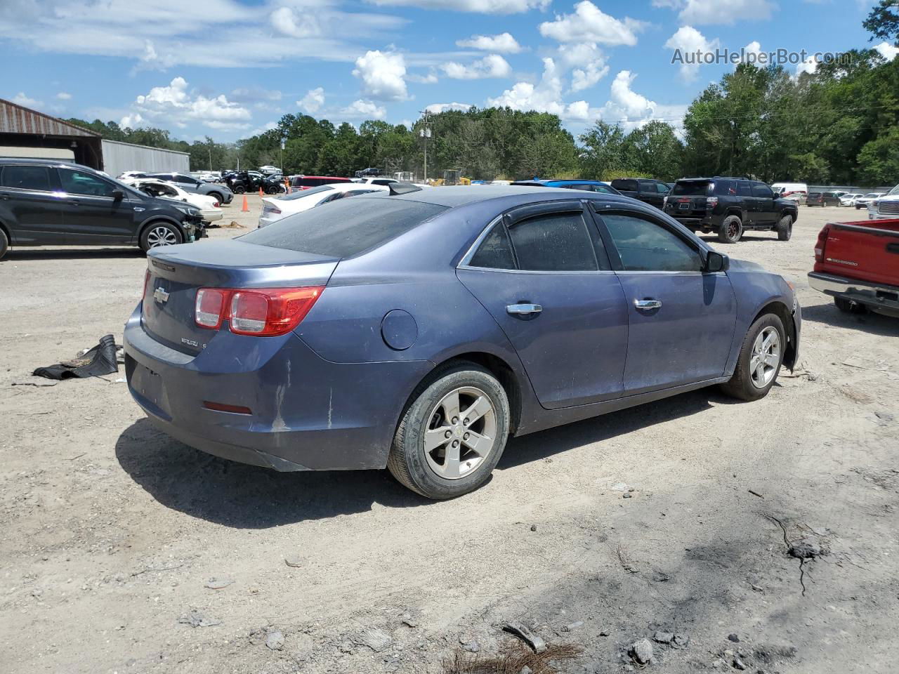 2015 Chevrolet Malibu Ls Blue vin: 1G11B5SL8FF310107