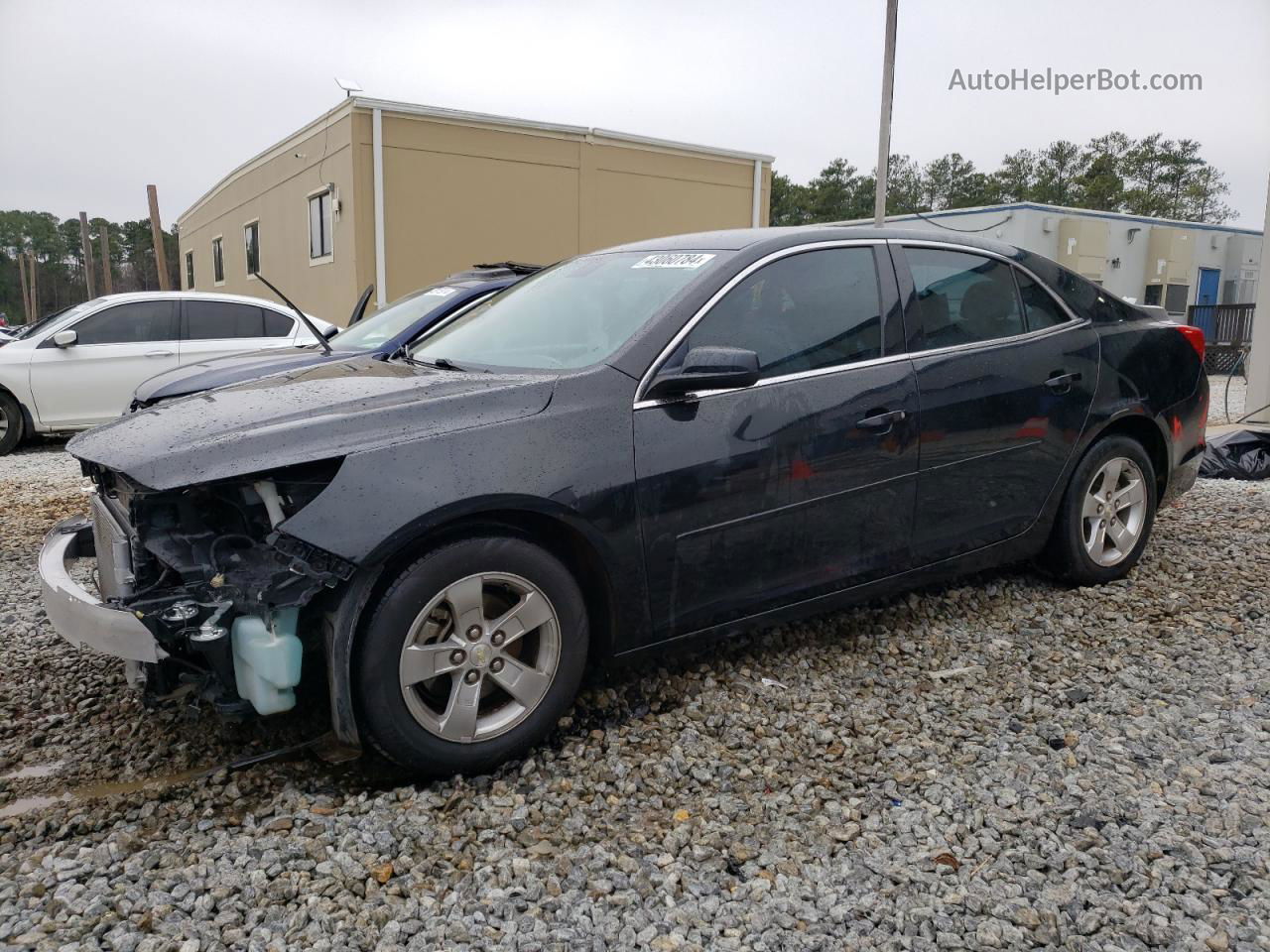 2015 Chevrolet Malibu Ls Charcoal vin: 1G11B5SL8FF329885