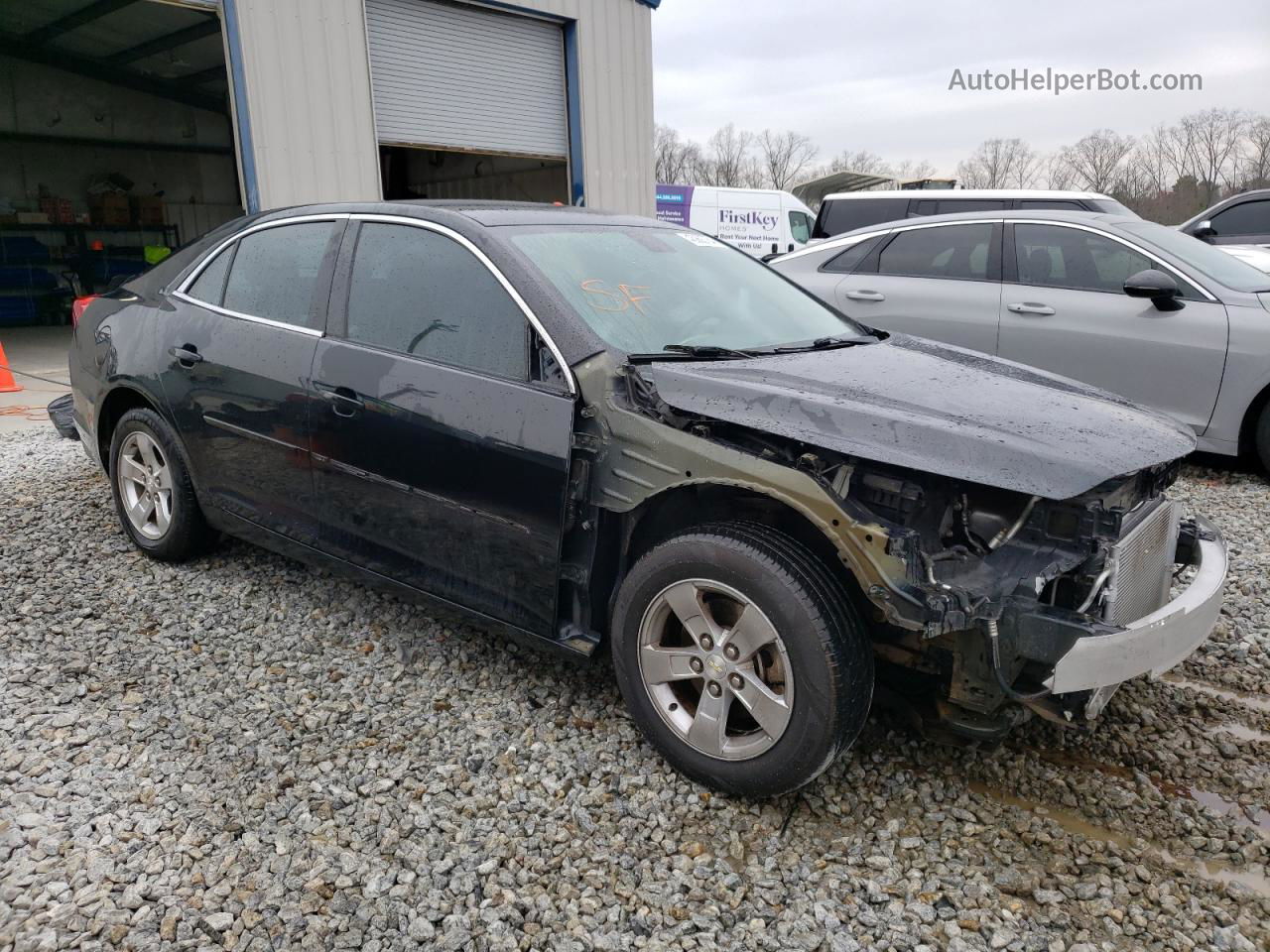 2015 Chevrolet Malibu Ls Charcoal vin: 1G11B5SL8FF329885